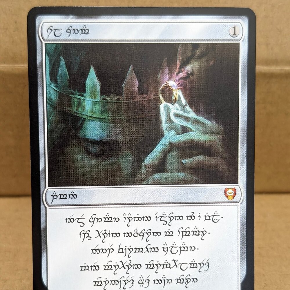 Sol Ring - Human #0410 - Commander: The Lord of the Rings: Tales of Middle-earth